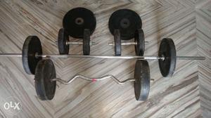 Gym equipment... With 50kg weight. All new