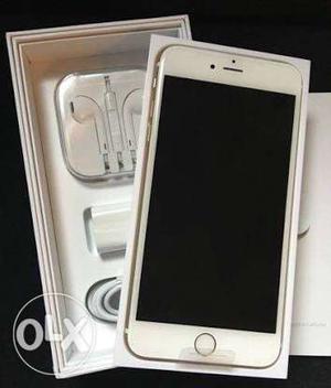 IPhone 6 gold 16gb with box and accessories neat
