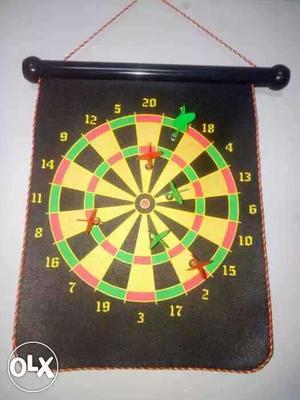 Magnetic Safety Dart Board Game Double Sided 2 in