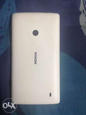Nokia 520 white good condition Only mobile and