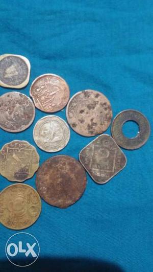 Old coins cullected by elders. Any one interested