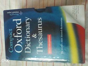 Oxford Dictionary And Thesaurus Textbook