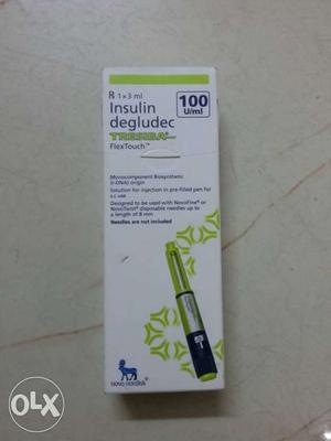 Pen type Insulin for diabetic patients. New one