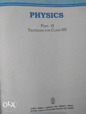 Physics Part-II Textbook