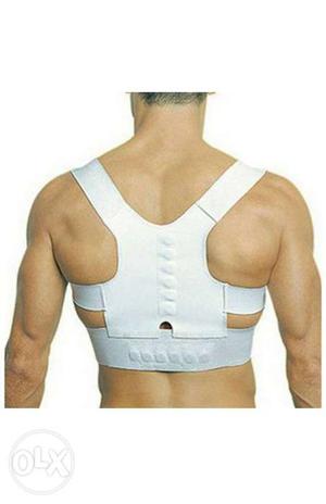 Posture corrector for sale. White color, XL,