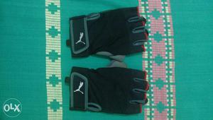 Puma Gloves good griping for riding bike and can