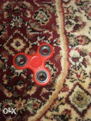 Red 3-axis Hand Spinner