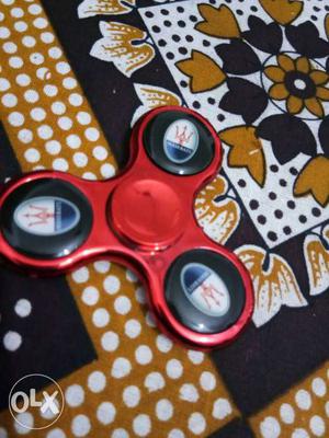 Red And Black Fidget Hand Spinner