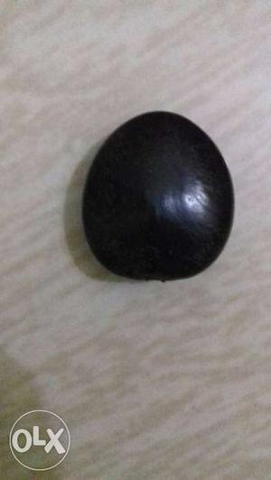 Round Black Stone