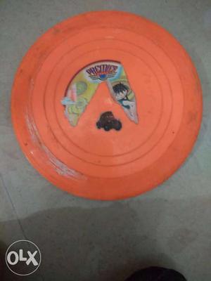 Round Orange Disc