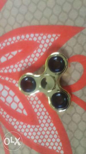 Silver And Black Hand Spinner