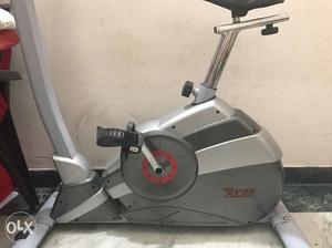 Silver And Gray Avon Stationary Bicycle