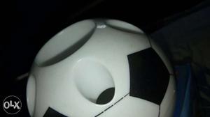 White And Black Soccer Ball Decor