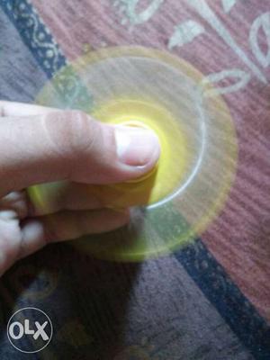 Yellow colour New spinner with one extra Ball it