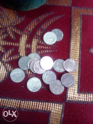  old coins 25 paise coins