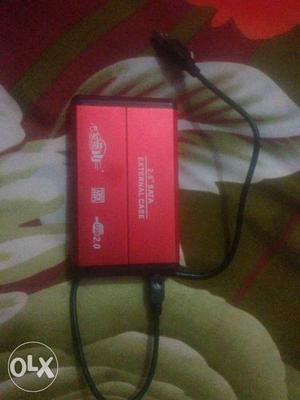 160 GB external hard disk like brand new call at
