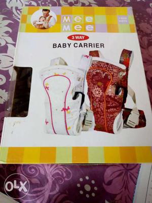 3 way baby carrier unused totally new with bill of  from