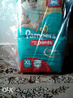 60-Pieces XL Pampers Disposable Diaper Pack