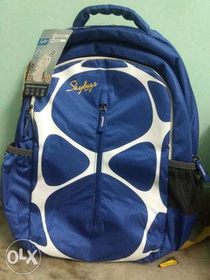 A brand new (unused) Skybags backpack.