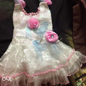 Baby girl frock for the age upto 1 year