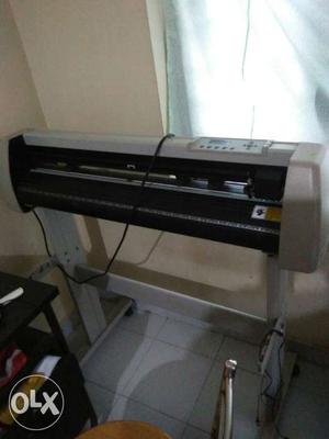 Black And Gray Large Platform Printer