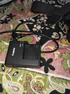Black Canon Battery Charger