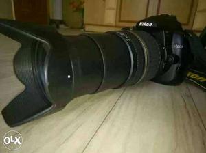 Black Nikon D With  mm Zoom Lens 7 month old