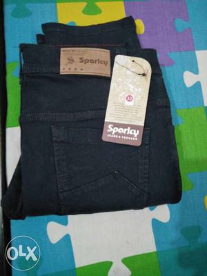 Black Sparlay Pants