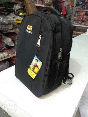 Black YGL Fashion Backpack