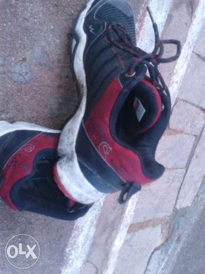 Black-and-red Athletic Shoes