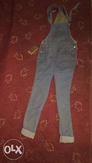 Blue denim dungree.. unused.. its new and the