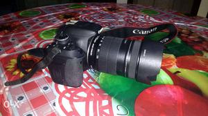 Canon 600D with 18mm-135mm lens