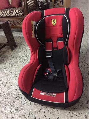Car Seat.. upto 4 yrs child.. Original Ferrari