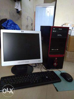 Computer set Home use Intel cpu & 15"inch LCD Rs /-