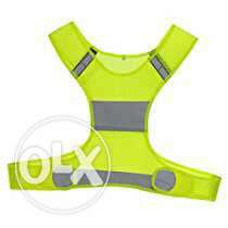 Green And Gray Safety Vest