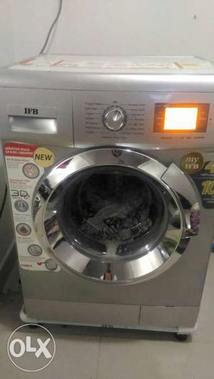 Grey IFB Front-load Washing Machine