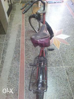 Maroon Bicycle