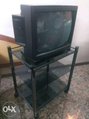 Onida make 21"colour TV without trolley.
