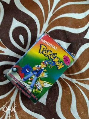 Original Pokemon playing Card with Box