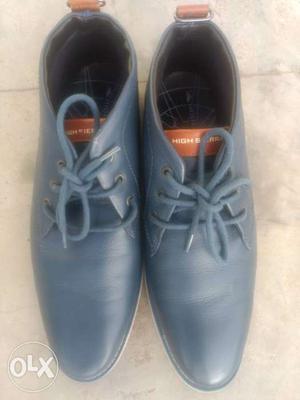 Pair Of Black Leather Formal Shoes