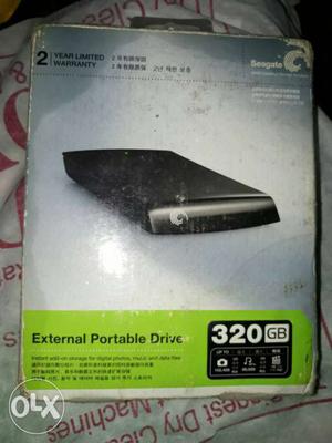 Seagate 320 gb external hard disk.