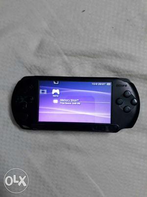 Sony psp with memory card games and box