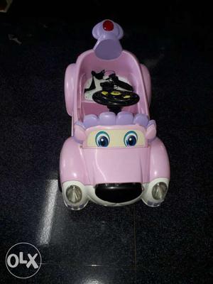 Toddler's Purple And Pink Ride-on Toy