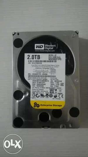 Totally new 2 TB HARD DISK.. WARRANTY IN.