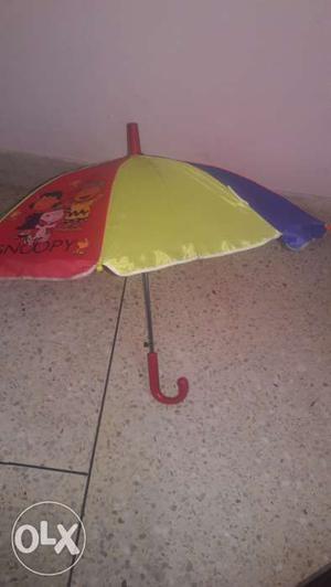 Umbrella for small kids - Snoopy colorful print