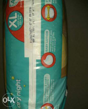 Unused 48p pampers diapers just for 500rs.