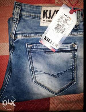 Unused killer jeans purchased in .size-34.