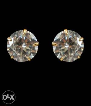 Unused pair of American diamond earring for only