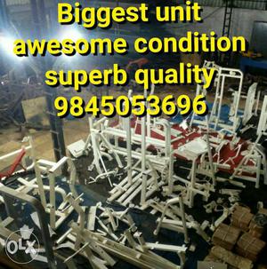 1 year warranty 2nd hand just like new condition treadmill