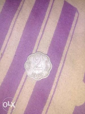 2 paise coin year  years old.